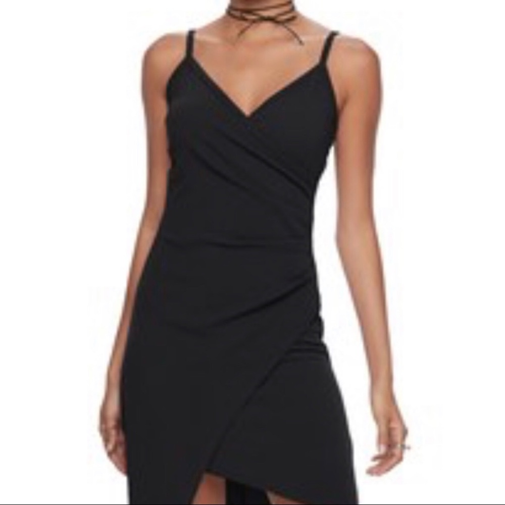 Almost Famous Faux wrap dress. Great Homecoming